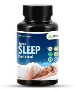 InstaSleep Natural Capsules I Ayush Approved I Reduces Anxiety I Helps in Good Sleep I 70 Capsules