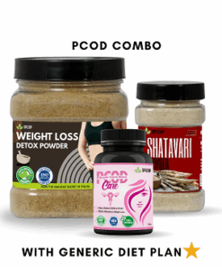 PCOD Weight Loss Combo With Free Weight Loss Diet Plan